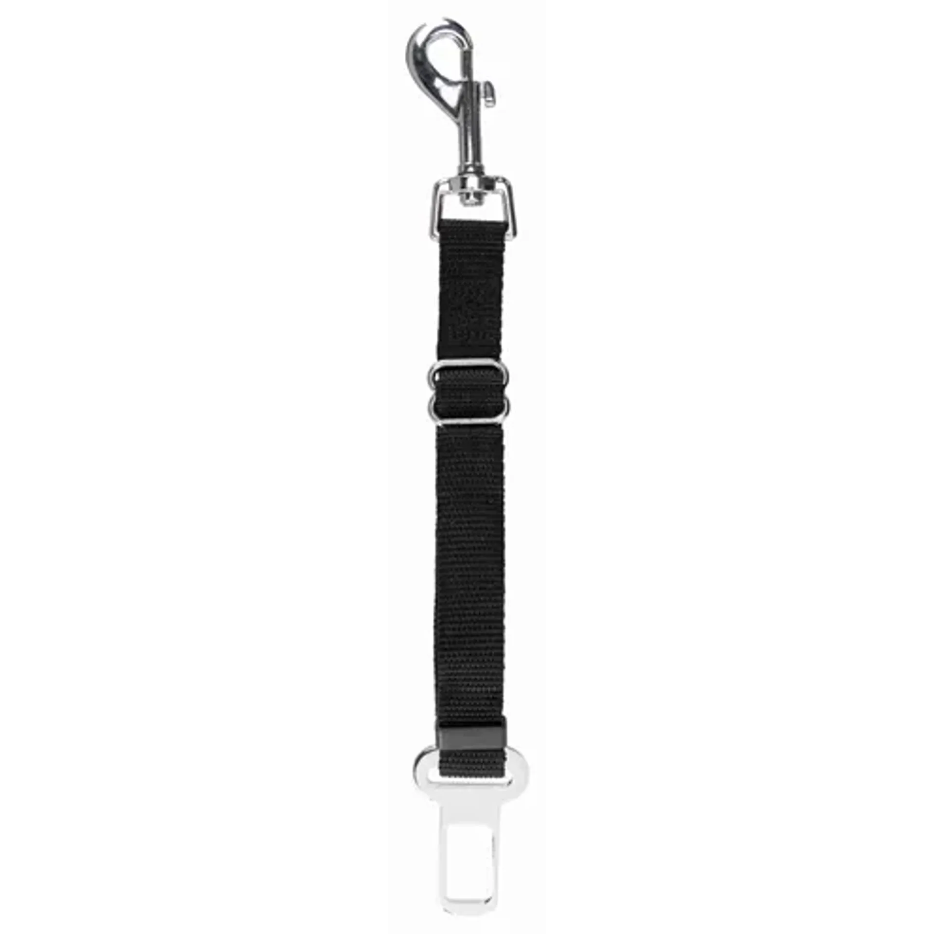 TRIXIE RESERVE KORTHOUDER MET MUSKETONHAAK ZWART 45-70X3 CM