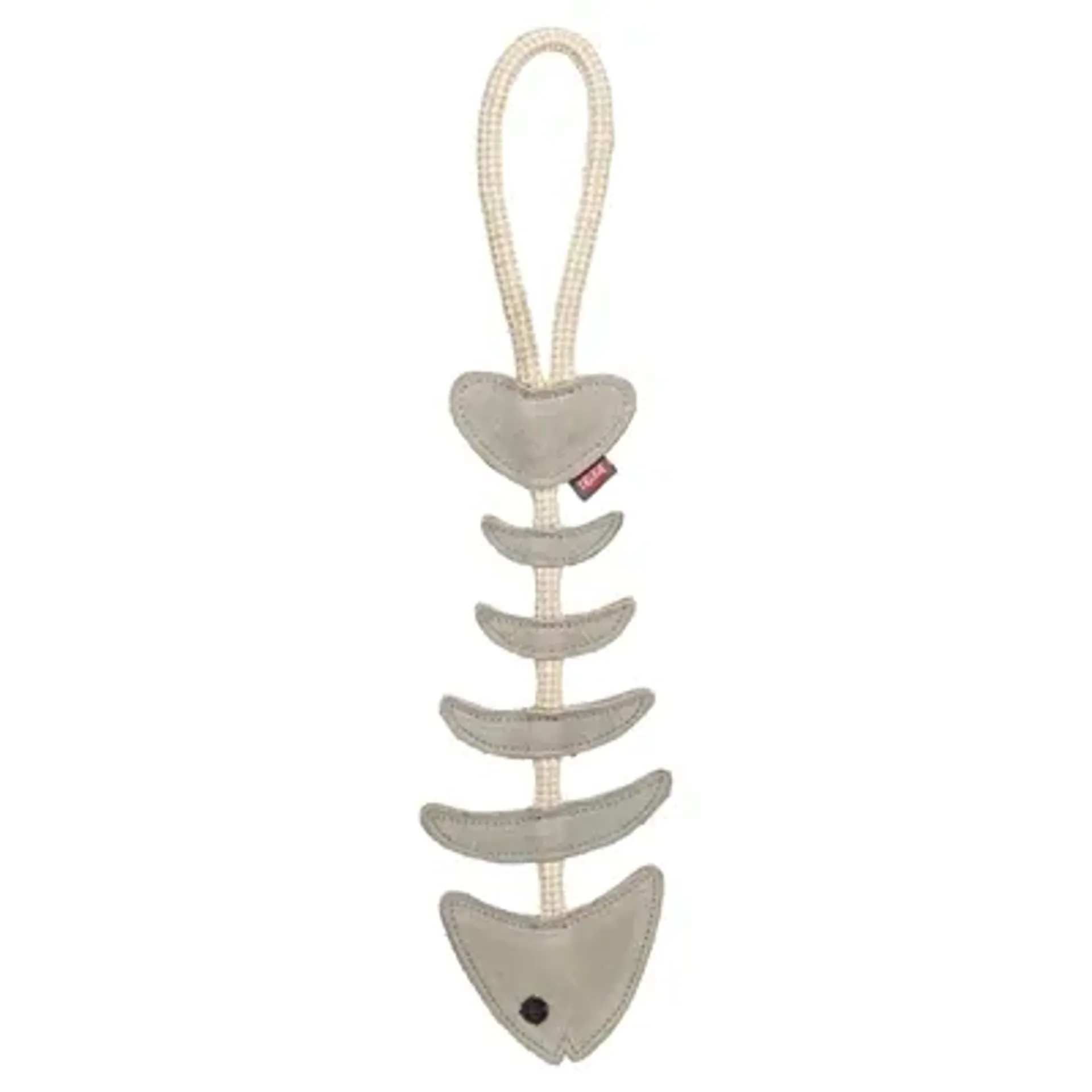 TRIXIE VISGRAAT LEER MET TOUW 43 CM