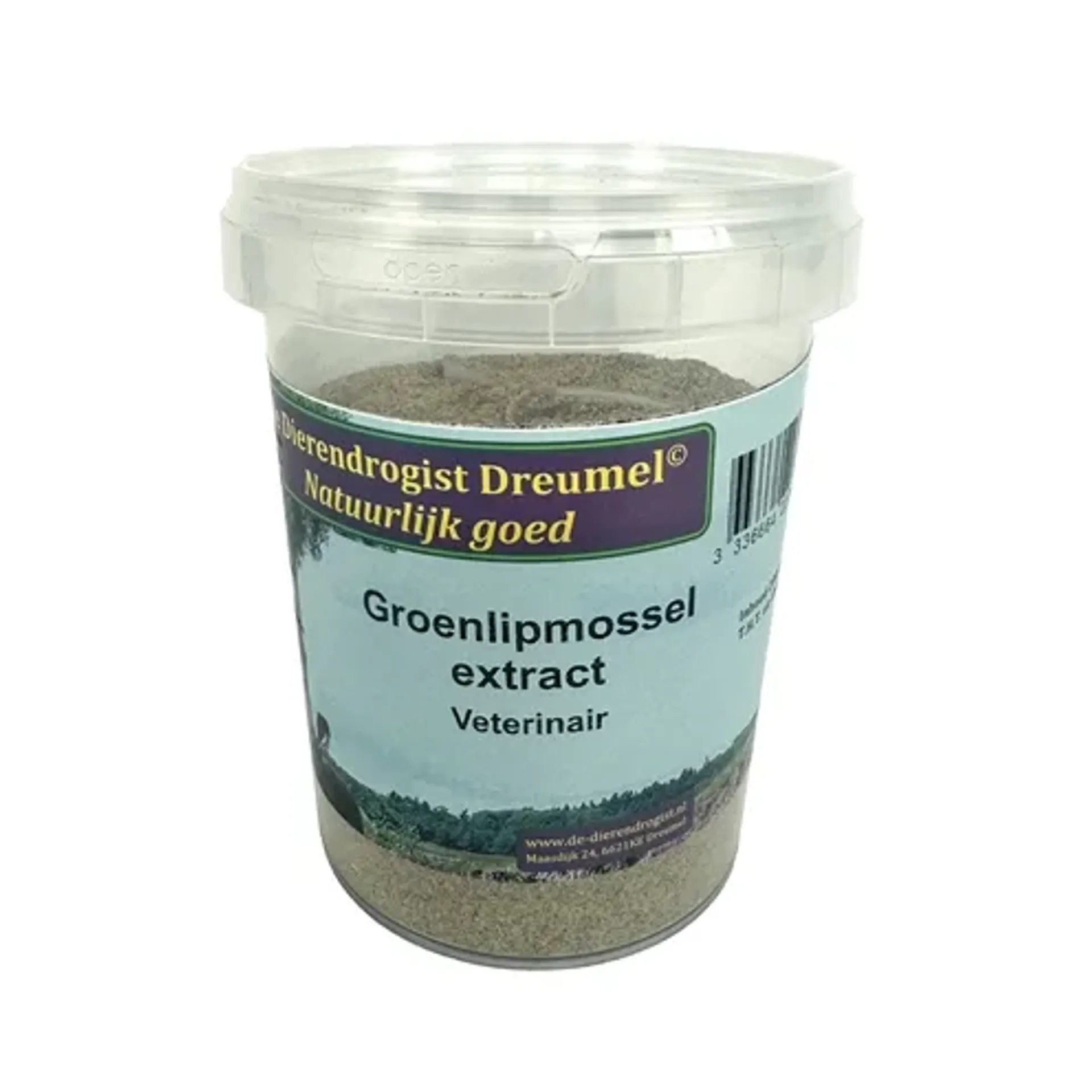 DIERENDROGIST GROENLIPMOSSEL EXTRACT VETERINAIR 200 GR
