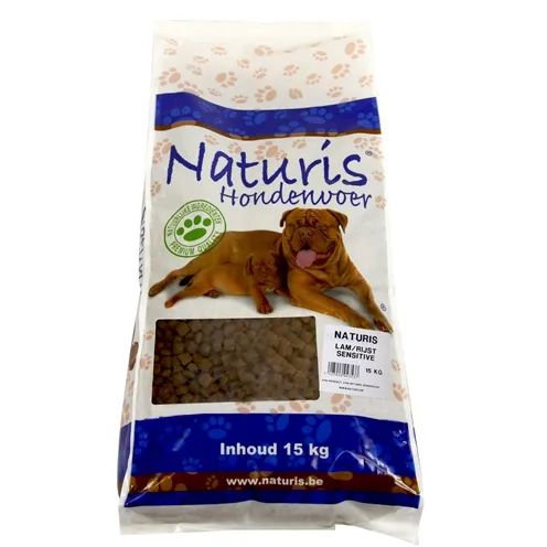NATURIS BROK LAM / RIJST SENSITIVE 15 KG NATURIS BROK LAM / RIJST SENSITIVE 15 KG