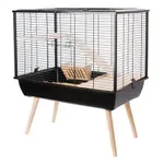 ZOLUX KNAAGDIERKOOI NEO MUKI ZWART 78X48X87,5 CM ZOLUX KNAAGDIERKOOI NEO MUKI ZWART 78X48X87,5 CM