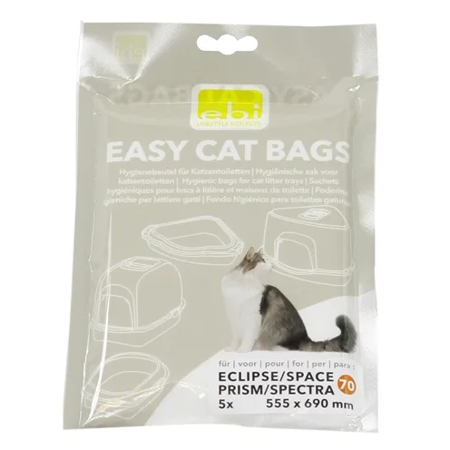 EBI EASY-CAT KATTENBAKZAK JUMBO U-VORM 5 ST EBI EASY-CAT KATTENBAKZAK JUMBO U-VORM 5 ST
