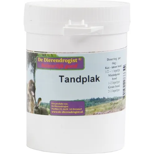 DIERENDROGIST TANDPLAK 50 GR DIERENDROGIST TANDPLAK 50 GR