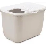 SAVIC KATTENBAK HOP IN WIT / MOKKA 58,5X39X39,5 CM SAVIC KATTENBAK HOP IN WIT / MOKKA 58,5X39X39,5 CM