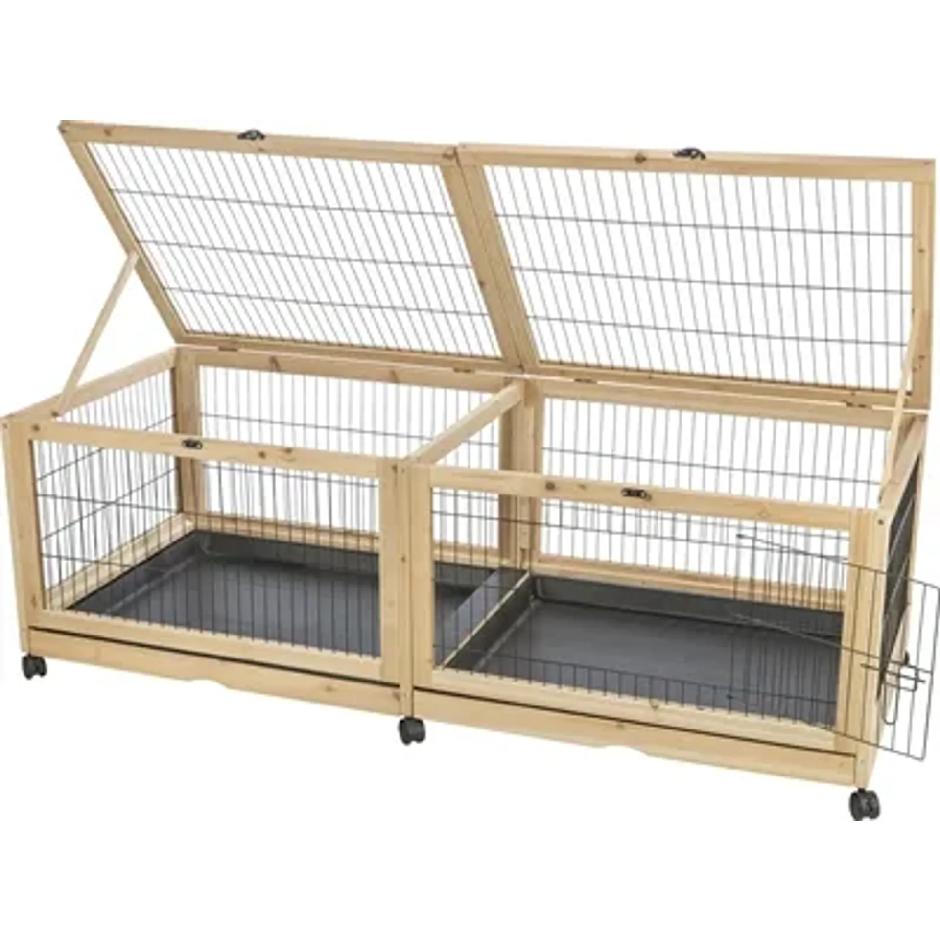 TRIXIE INDOOR VERBLIJF VOOR CAVIA’S EN KONIJNEN 150X50X60 CM