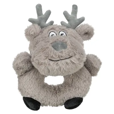 TRIXIE RENDIER PLUCHE GRIJS 24 CM TRIXIE RENDIER PLUCHE GRIJS 24 CM