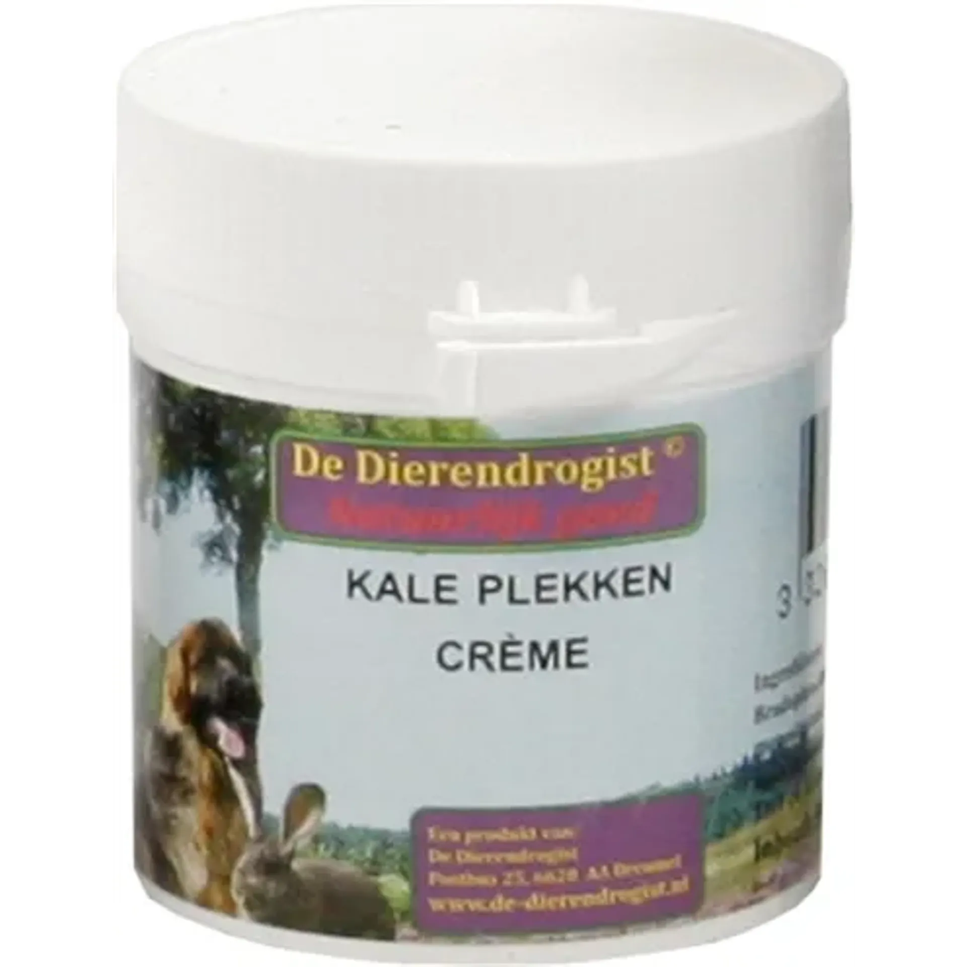 DIERENDROGIST KALE PLEKKEN CREME 50 GR