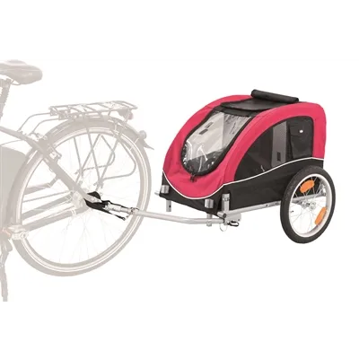 TRIXIE HONDENFIETSKAR ZWART / ROOD 75X63X68 CM TRIXIE HONDENFIETSKAR ZWART / ROOD 75X63X68 CM