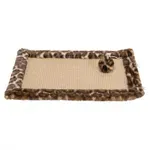TRIXIE KRABMAT LEO PANTERPRINT BRUIN 55X35 CM TRIXIE KRABMAT LEO PANTERPRINT BRUIN 55X35 CM