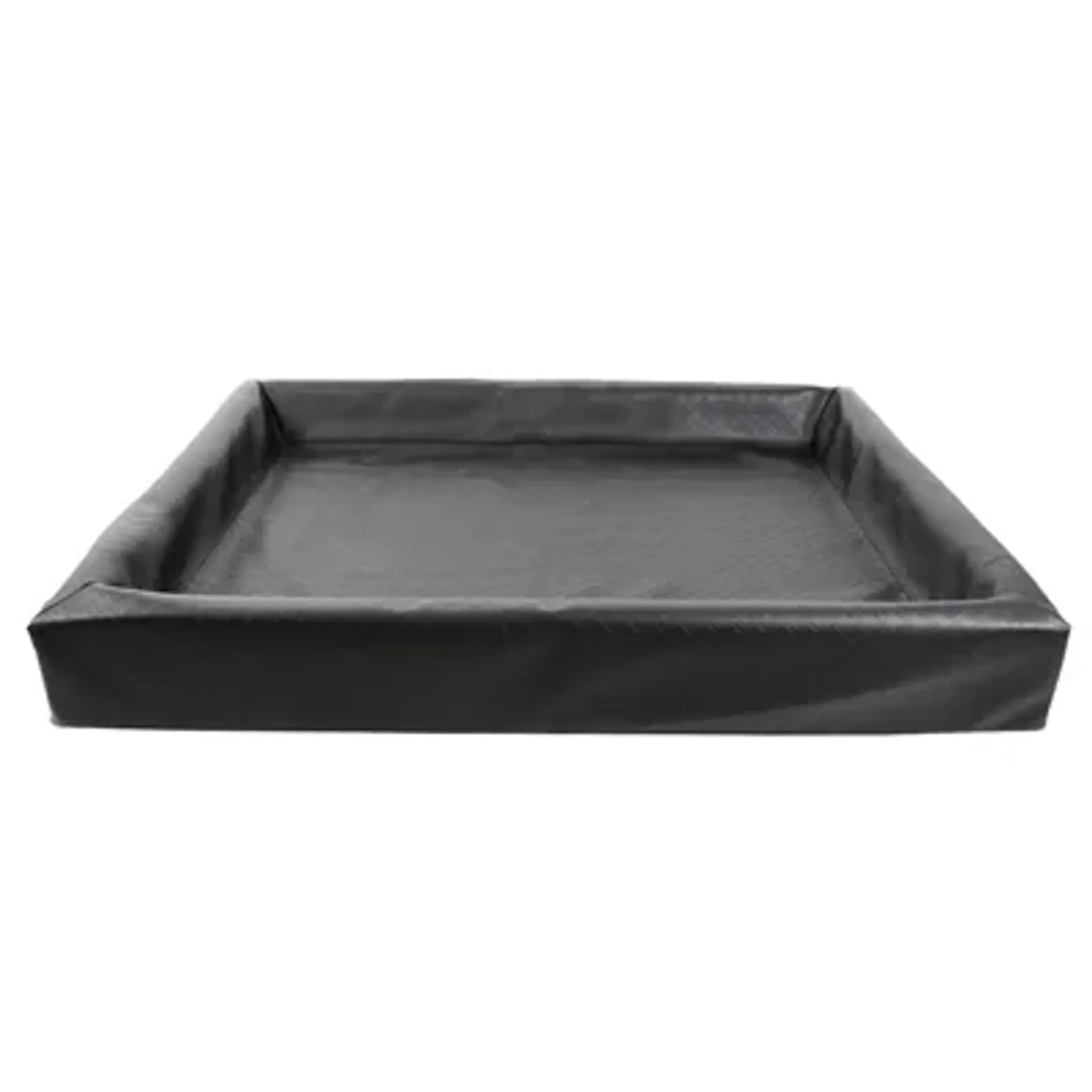 BIA BED HONDENMAND ORIGINAL SQUARE ZWART BIA-6 100X80X15 CM