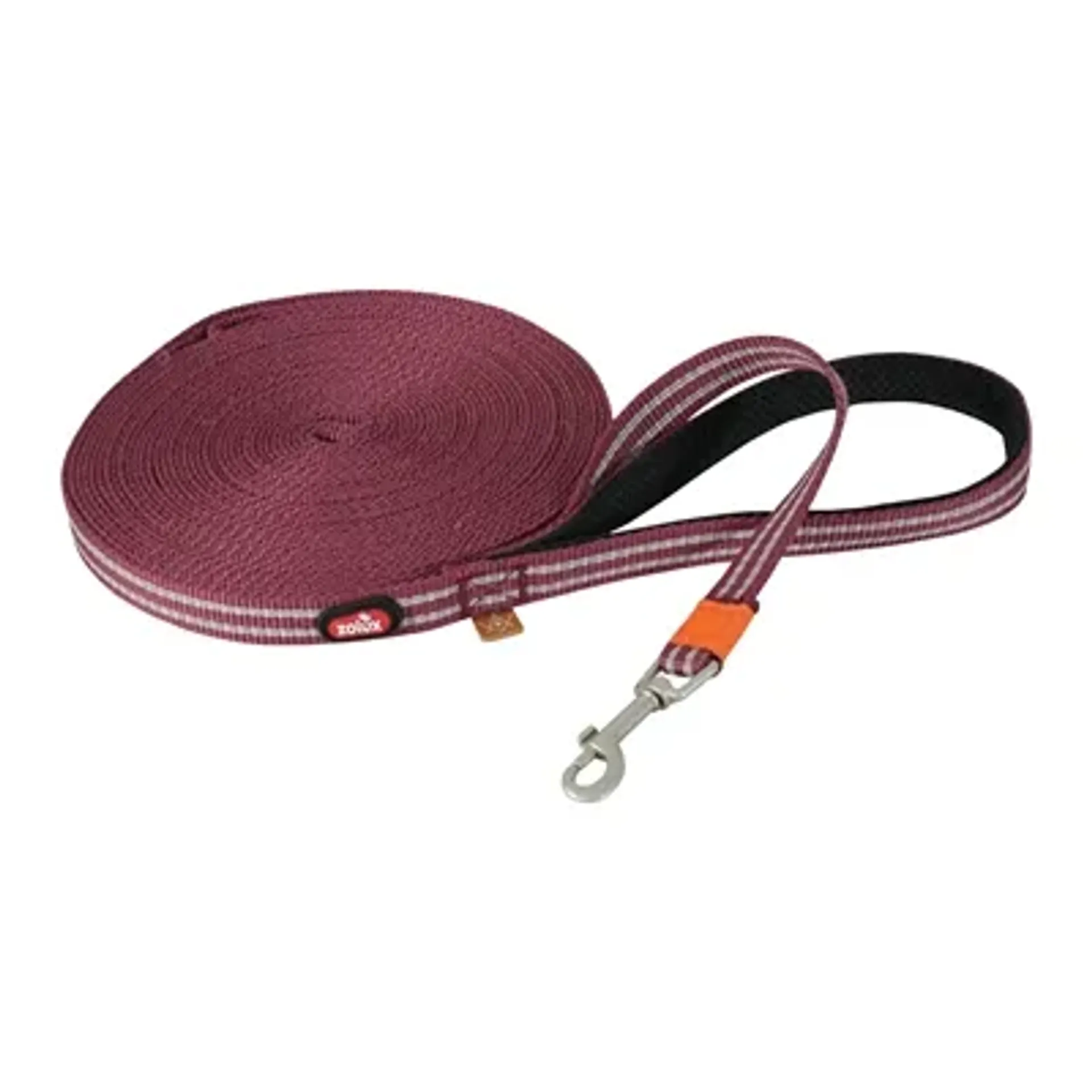 ZOLUX BVK SLEEPLIJN PLAT ROOD 10 MTR 1,5 CM
