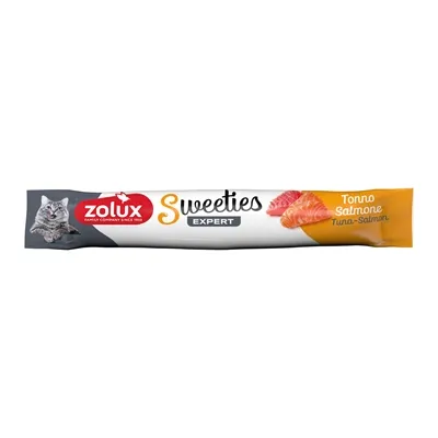 ZOLUX SWEETIES EXPERT CREAMY STICK TONIJN / ZALM 14 GR ZOLUX SWEETIES EXPERT CREAMY STICK TONIJN / ZALM 14 GR