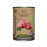 BF PETFOOD ORGANIC HOND RUND MENU BLIK 12X400 GR BF PETFOOD ORGANIC HOND RUND MENU BLIK 12X400 GR