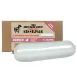FREDS GESTOOMD VERS VLEES WORST KENNELPACK KONIJN GRAAN EN GLUTENVRIJ 10X900 GR FREDS GESTOOMD VERS VLEES WORST KENNELPACK KONIJN GRAAN EN GLUTENVRIJ 10X900 GR