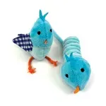 HAPPY PET TABBY PATCH VOGEL BLAUW 11 CM EN 9 CM HAPPY PET TABBY PATCH VOGEL BLAUW 11 CM EN 9 CM