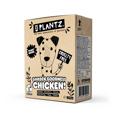 HENART PLANTZ GARDEN GOODNESS CHICKEN-LIKE CHUNKS TETRA PAK 380 GR HENART PLANTZ GARDEN GOODNESS CHICKEN-LIKE CHUNKS TETRA PAK 380 GR