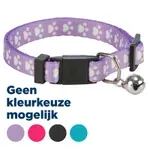TRIXIE HALSBAND KAT PRINT POOT ELASTISCH ASSORTI TRIXIE HALSBAND KAT PRINT POOT ELASTISCH ASSORTI