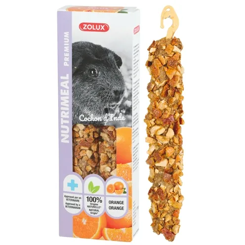 ZOLUX NUTRIMEAL STICK CAVIA SINAASAPPEL 115 GR 2 ST ZOLUX NUTRIMEAL STICK CAVIA SINAASAPPEL 115 GR 2 ST