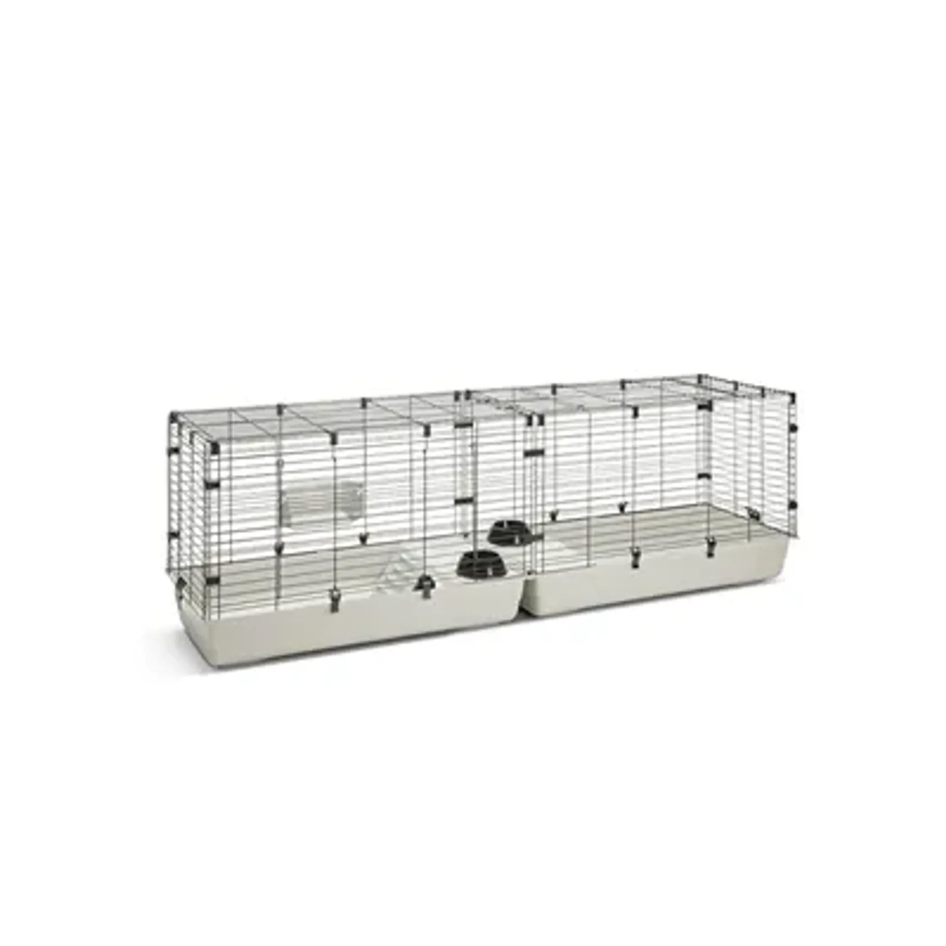 SAVIC CLUBIX 200 KNAAGDIERKOOI ZWART / LICHTGRIJS 200X50X63,5 CM