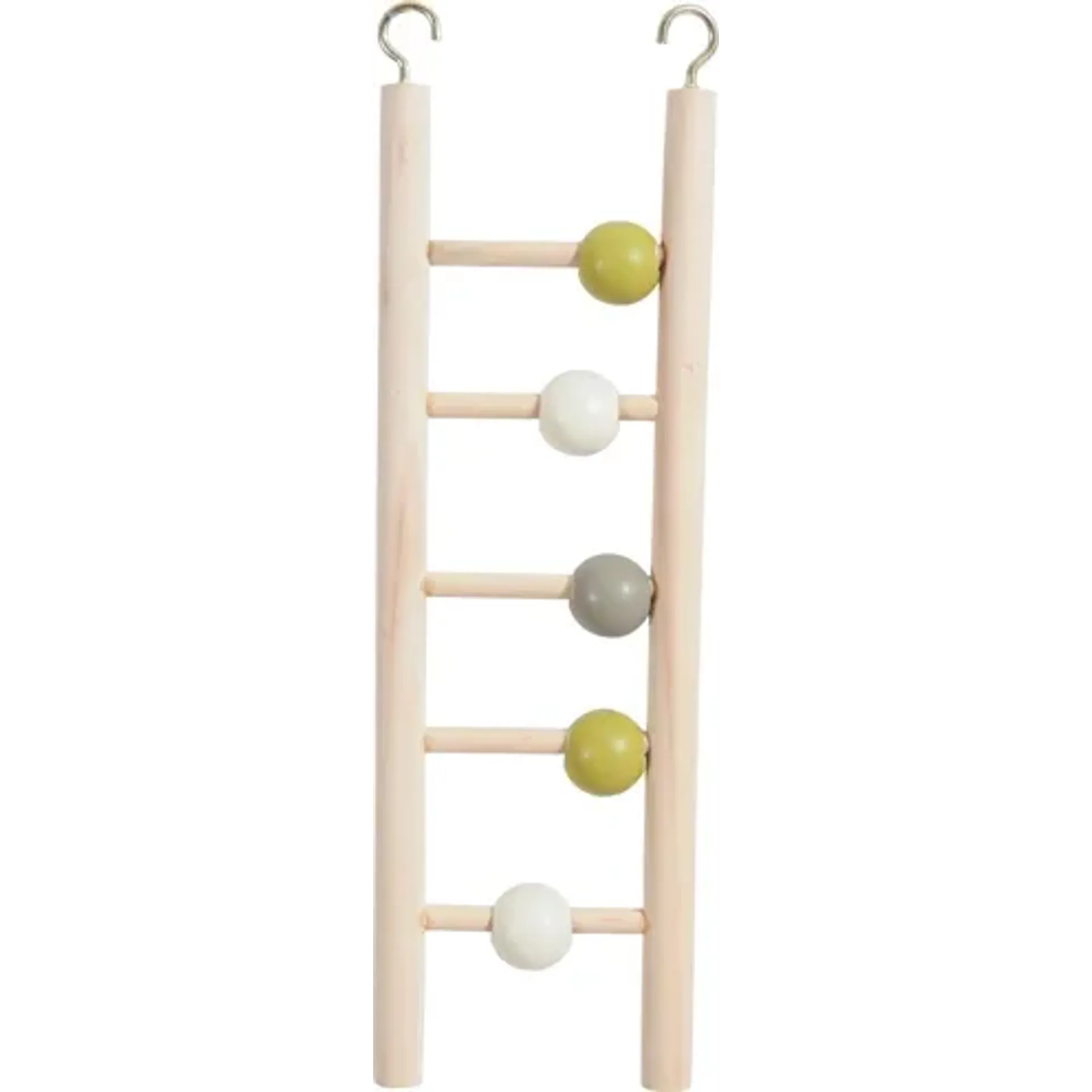 ZOLUX LADDER HOUT 5 TREDEN MET KRALEN 1X7X23,5 CM