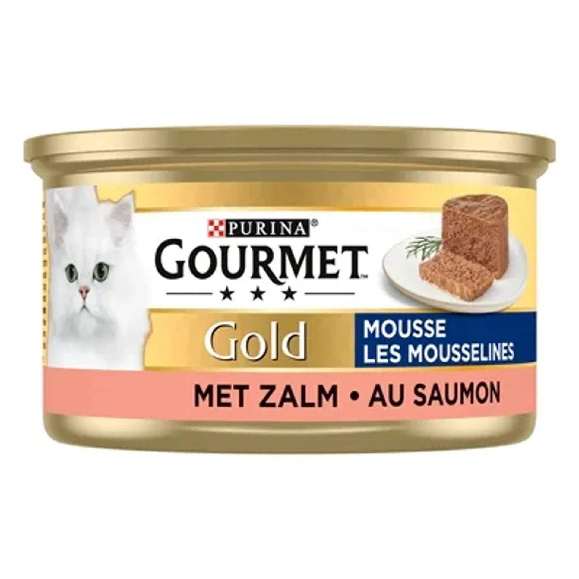GOURMET GOLD FIJNE MOUSSE ZALM 24X85 GR