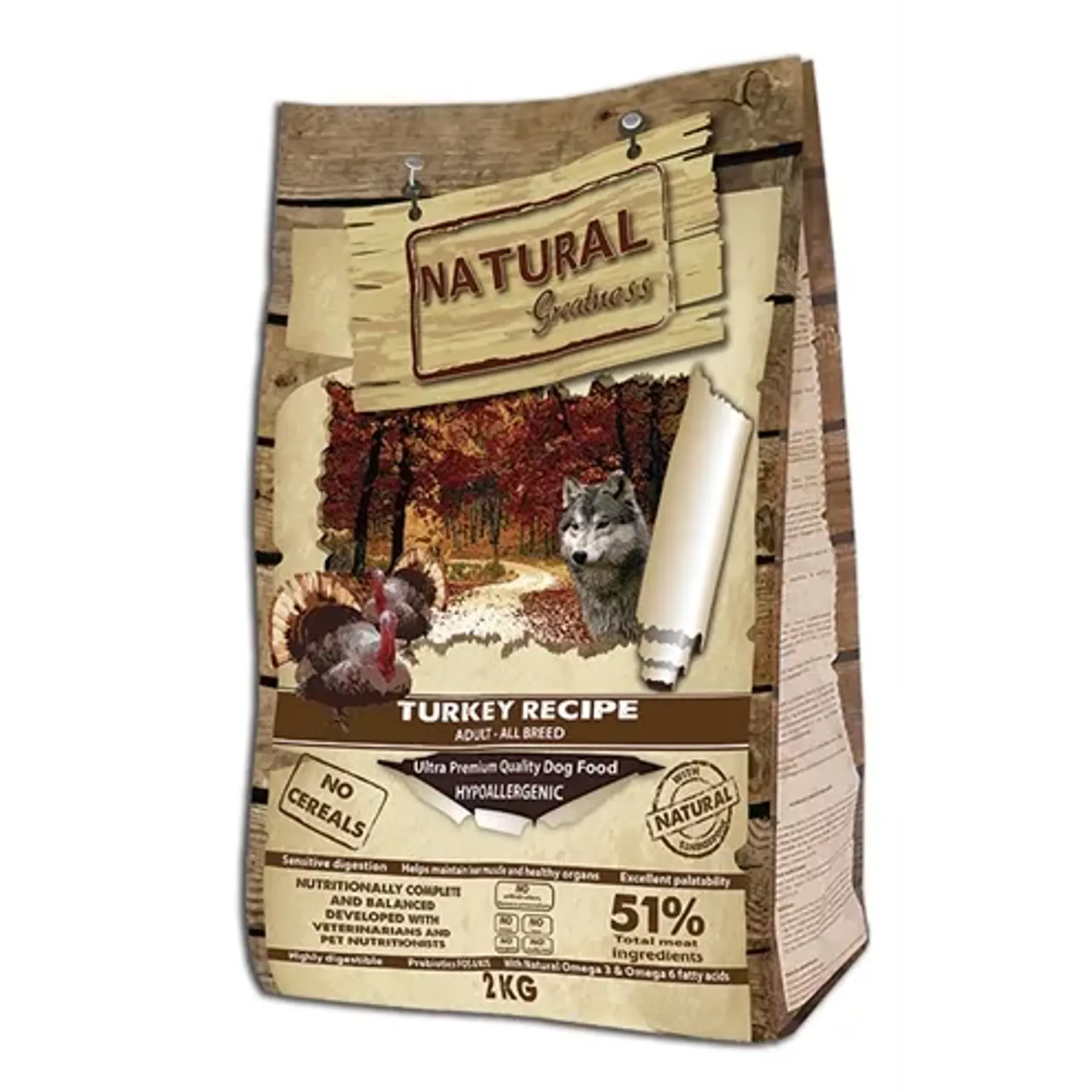 NATURAL GREATNESS TURKEY RECIPE 2 KG