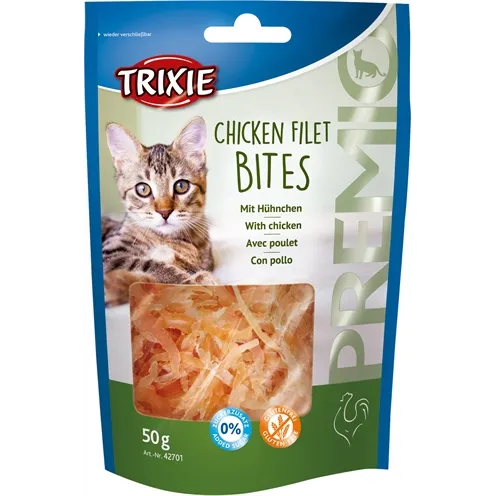 TRIXIE PREMIO CHICKEN FILET BITES 50 GR TRIXIE PREMIO CHICKEN FILET BITES 50 GR
