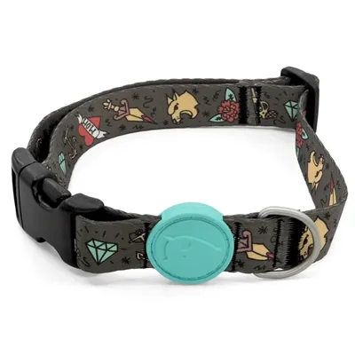 MORSO HALSBAND HOND GERECYCLED INK TANK GROEN 37-58X2,5 CM MORSO HALSBAND HOND GERECYCLED INK TANK GROEN 37-58X2,5 CM