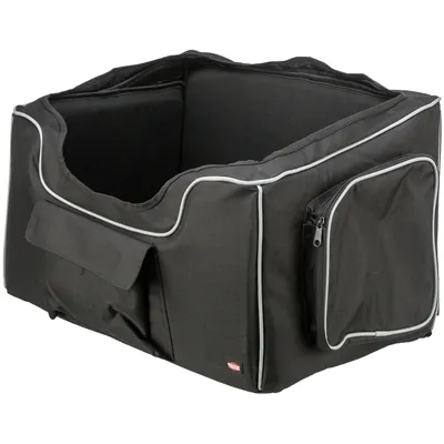TRIXIE AUTOSTOEL ZWART / GRIJS 56X36X37 CM TRIXIE AUTOSTOEL ZWART / GRIJS 56X36X37 CM