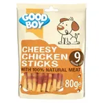 GOOD BOY CHEESY CHICKEN STICKS 80 GR GOOD BOY CHEESY CHICKEN STICKS 80 GR