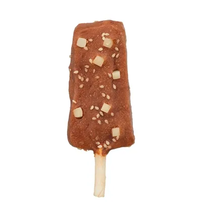 TRIXIE DENTA FUN ICE POP MET EEND / KAAS / SESAM 12 CM 70X45 GR TRIXIE DENTA FUN ICE POP MET EEND / KAAS / SESAM 12 CM 70X45 GR