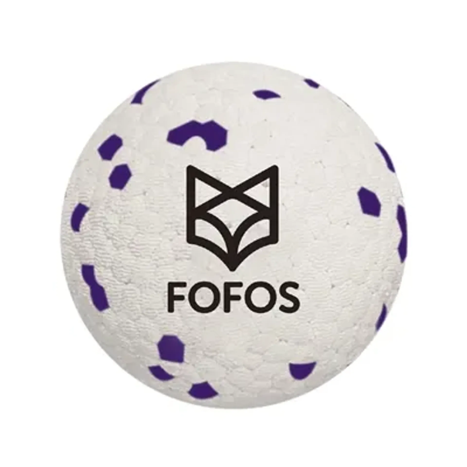 FOFOS SUPER STUITER BAL WIT / PAARS 7X7X7 CM