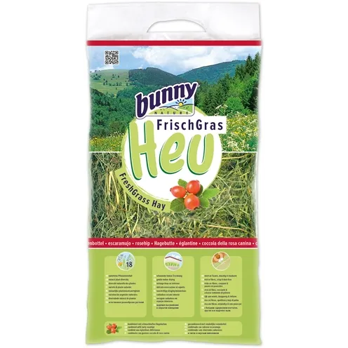 BUNNY NATURE VERS GRAS HOOI MET ROZENBOTTEL 500 GR BUNNY NATURE VERS GRAS HOOI MET ROZENBOTTEL 500 GR