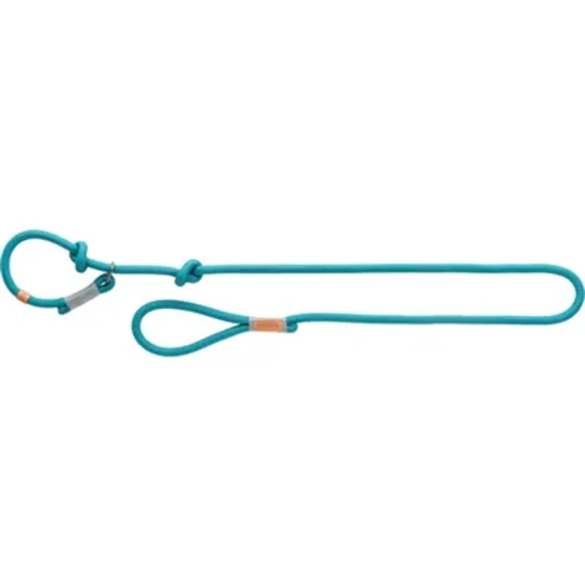 TRIXIE HONDENRIEM BE NORDIC RETRIEVER PETROL / LICHTGRIJS 170X1,3 CM