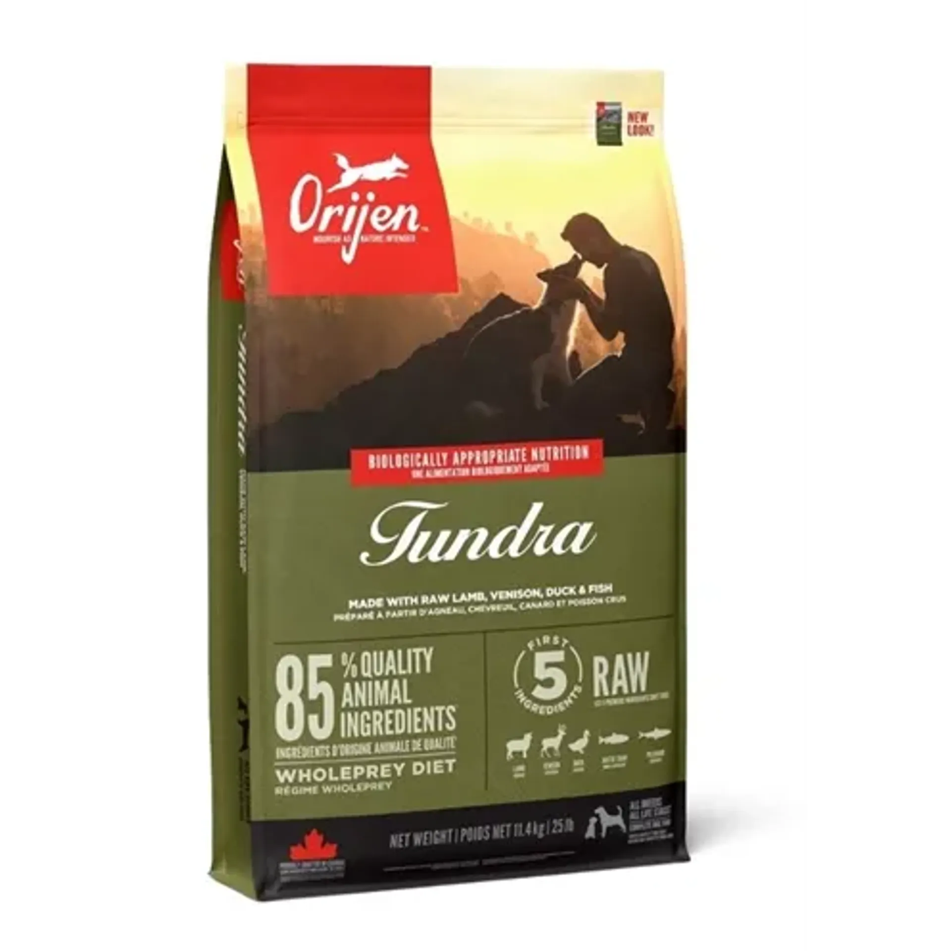 ORIJEN WHOLE PREY TUNDRA DOG 11,4 KG