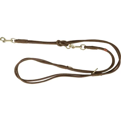 TRIXIE HONDENRIEM PURE VERSTELBAAR ROND GESTIKT LEER BRUIN 200X1 CM TRIXIE HONDENRIEM PURE VERSTELBAAR ROND GESTIKT LEER BRUIN 200X1 CM