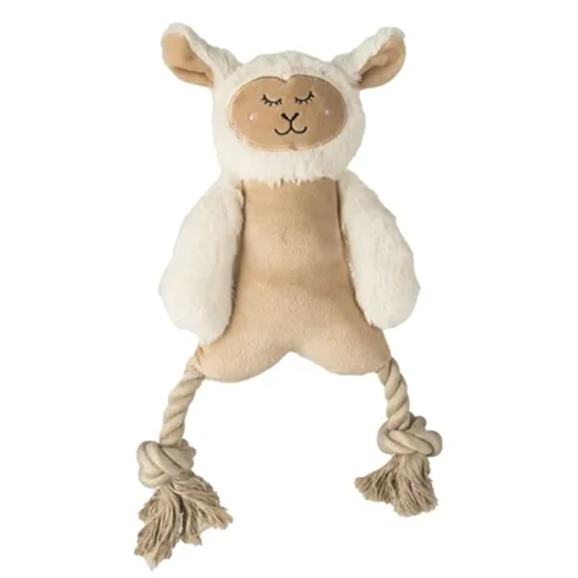 FOFOS SCHAAP MET FLOSBENEN PLUCHE 30,5X20X3,5 CM