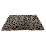 VETBED PRINT LUIPAARDPRINT BEIGE / ZWART GERECYCLED 75X50 CM VETBED PRINT LUIPAARDPRINT BEIGE / ZWART GERECYCLED 75X50 CM