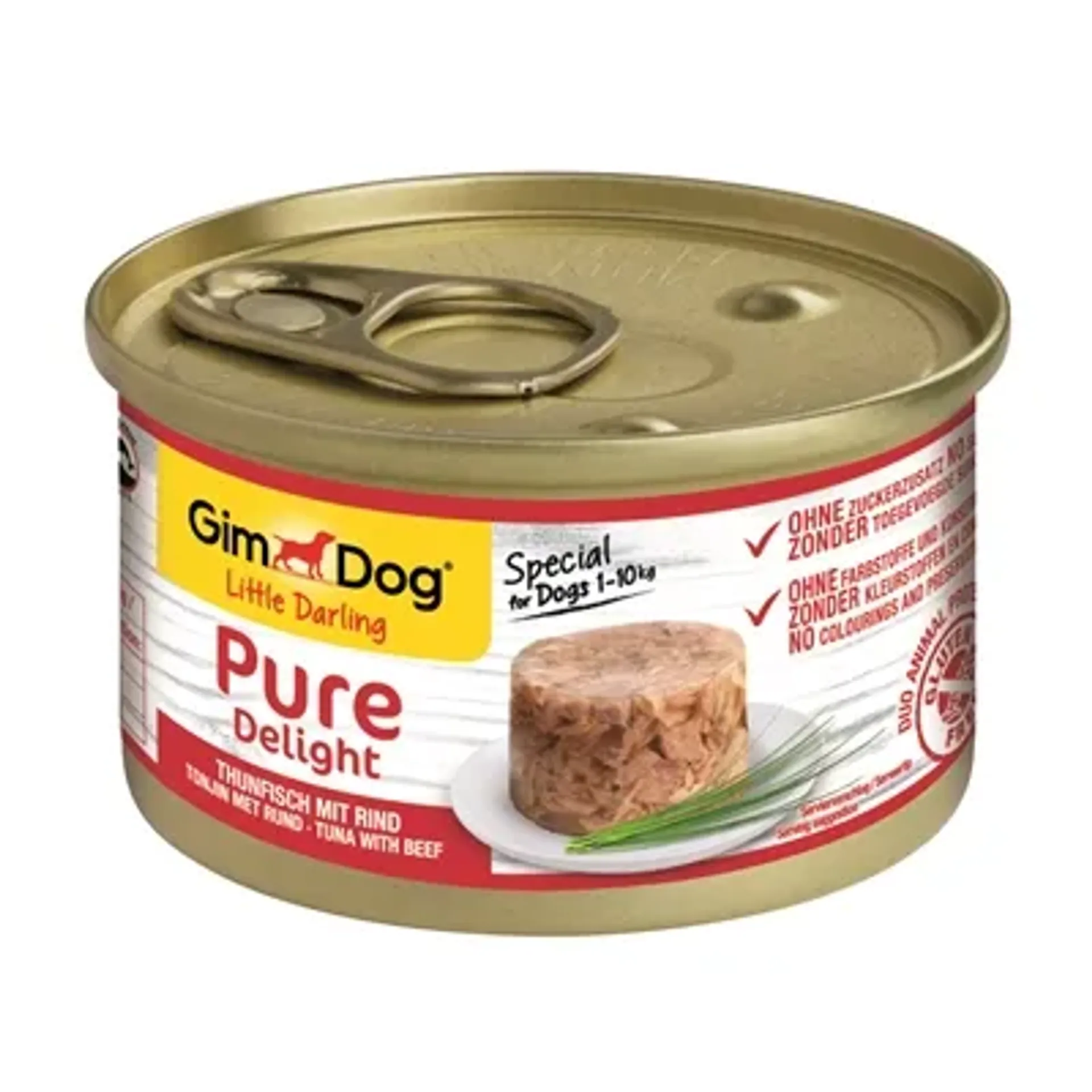 GIMDOG LITTLE DARLING PURE DELIGHT TONIJN / RUND 12X85 GR
