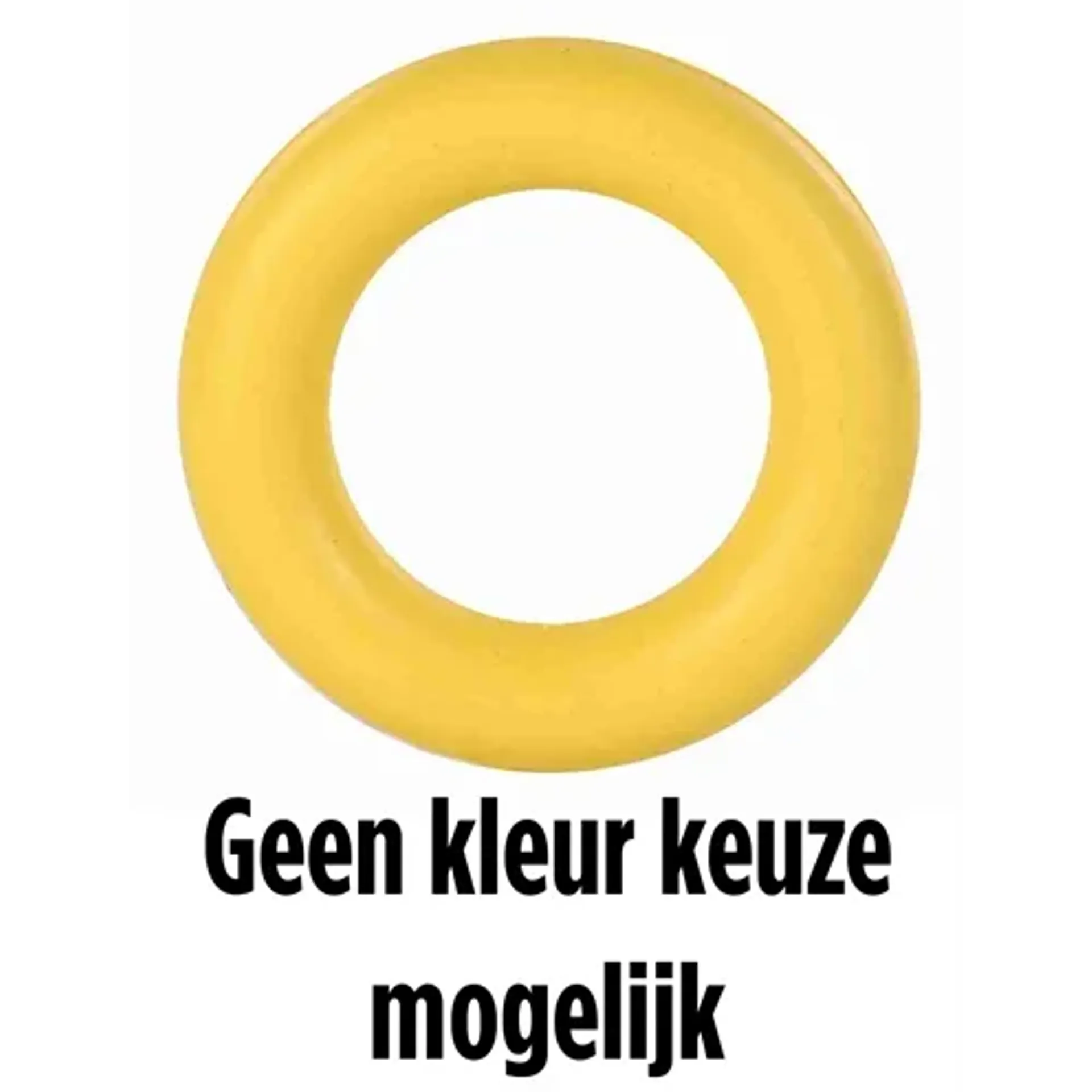 TRIXIE RING NATUURRUBBER ASSORTI 9 CM