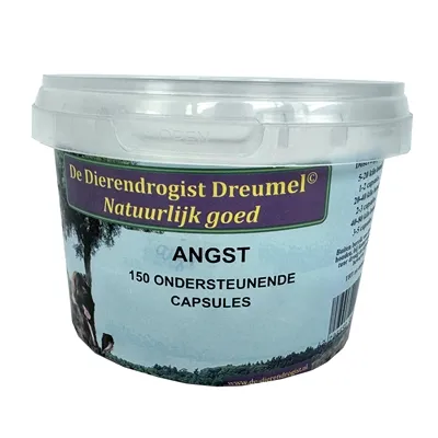 DIERENDROGIST BIJ ANGST CAPSULES 150 ST DIERENDROGIST BIJ ANGST CAPSULES 150 ST