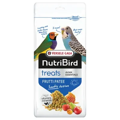 NUTRIBIRD TREATS FRUTTI PATEE 250 GR NUTRIBIRD TREATS FRUTTI PATEE 250 GR