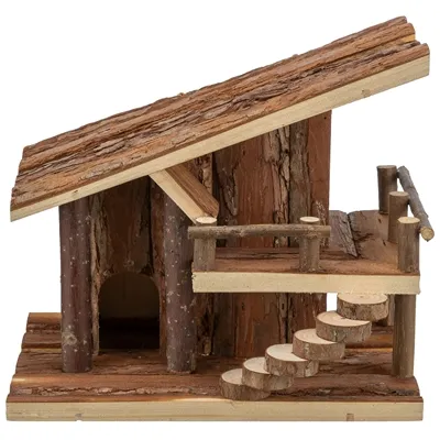TRIXIE HUIS JULE VOOR HAMSTERS SCHORSHOUT 25X18X21 CM TRIXIE HUIS JULE VOOR HAMSTERS SCHORSHOUT 25X18X21 CM