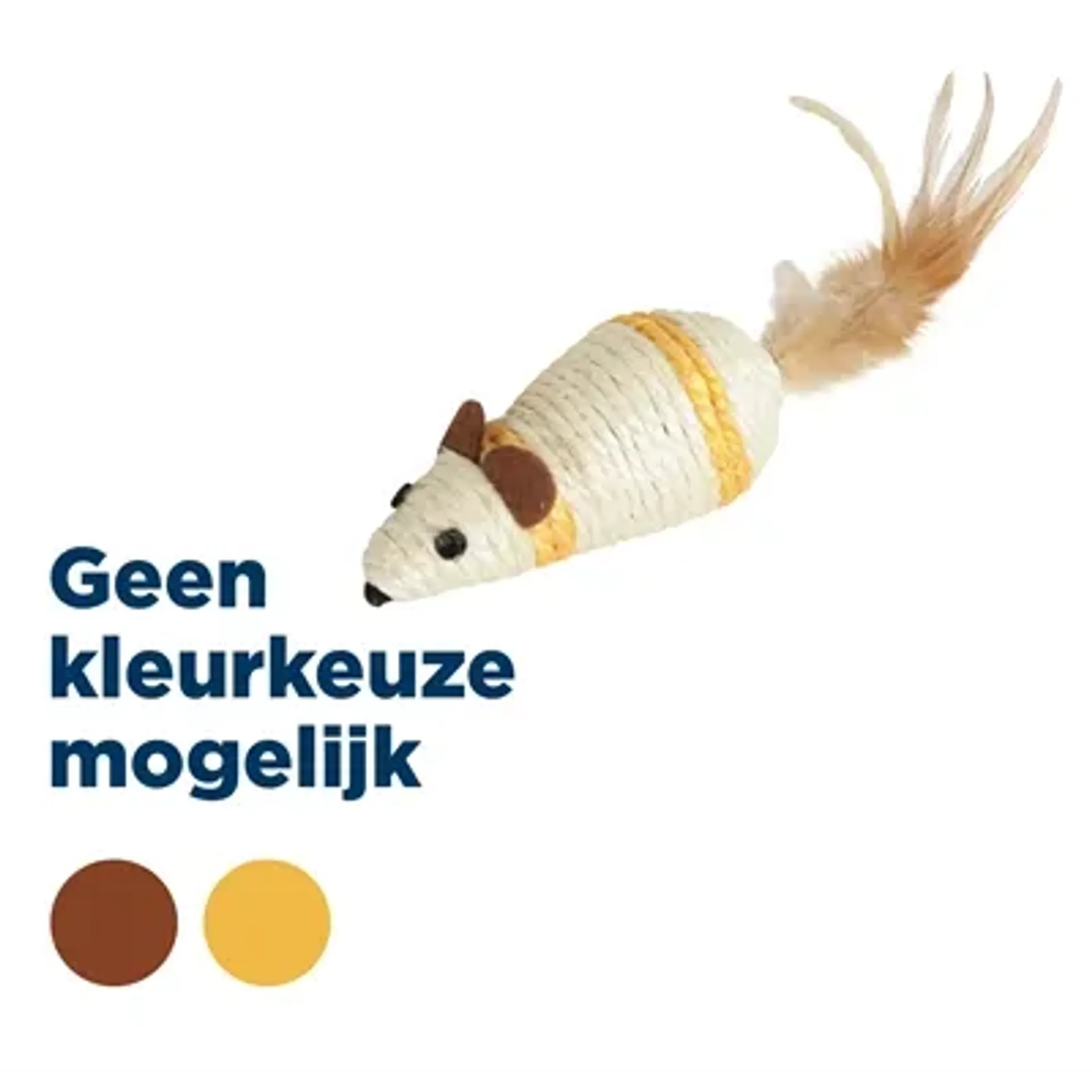 ZOLUX SISAL MUIS ASSORTI 20X5X4,5 CM