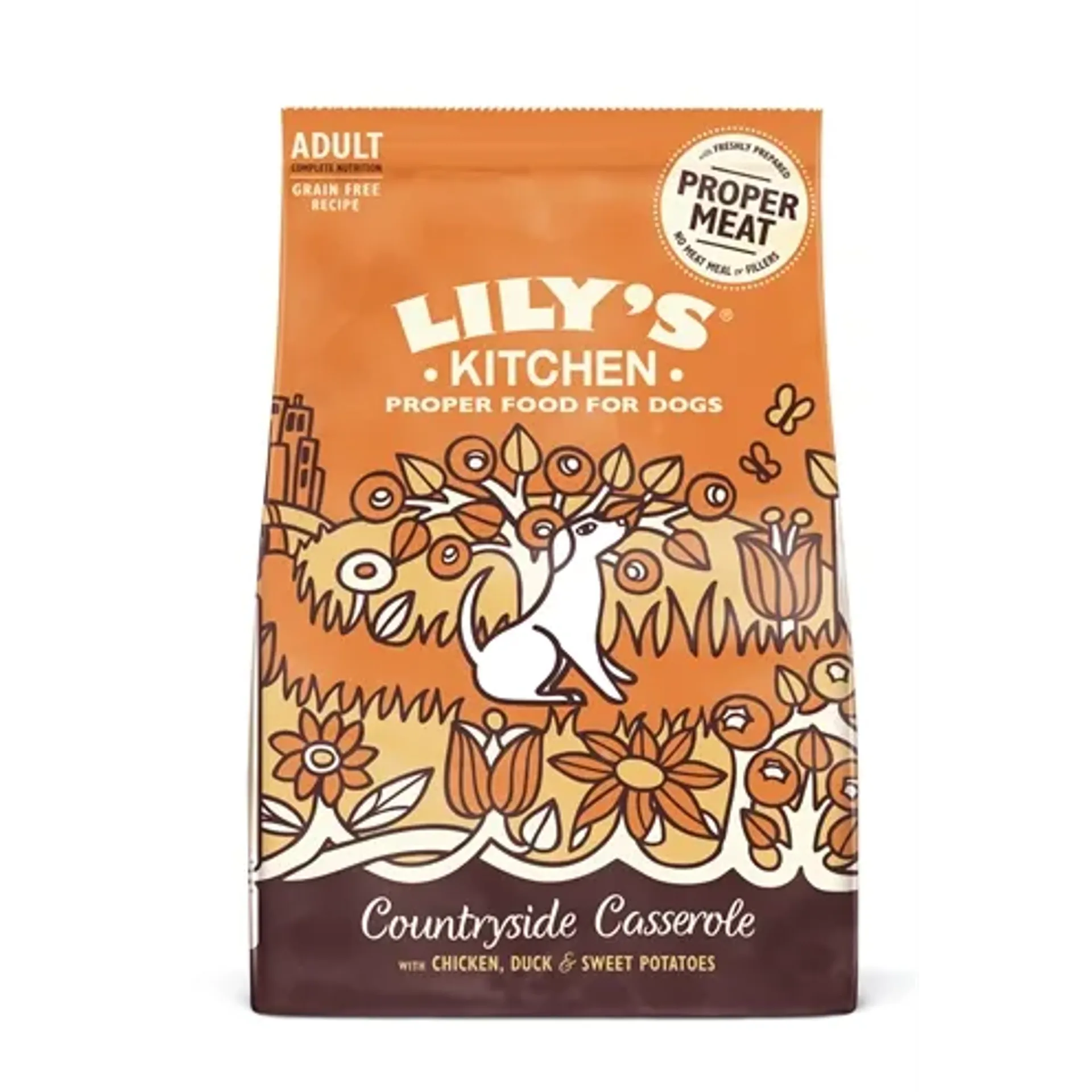 LILY’S KITCHEN DOG ADULT CHICKEN DUCK COUNTRYSIDE CASSEROLE 7 KG