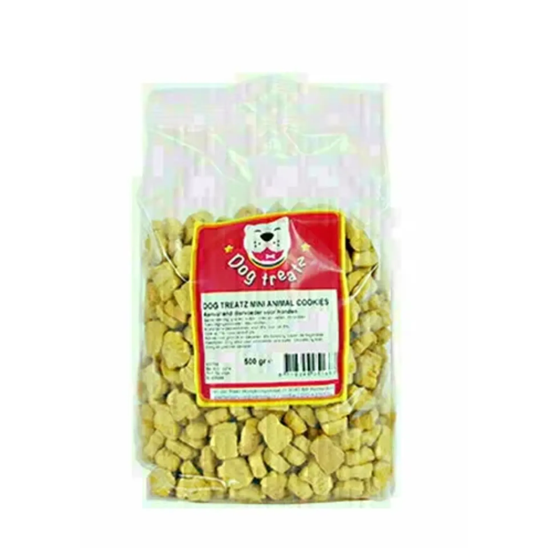 DOG TREATZ MINI ANIMAL COOKIES 500 GR