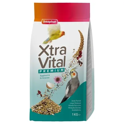 BEAPHAR XTRAVITAL GROTE PARKIET 1 KG BEAPHAR XTRAVITAL GROTE PARKIET 1 KG