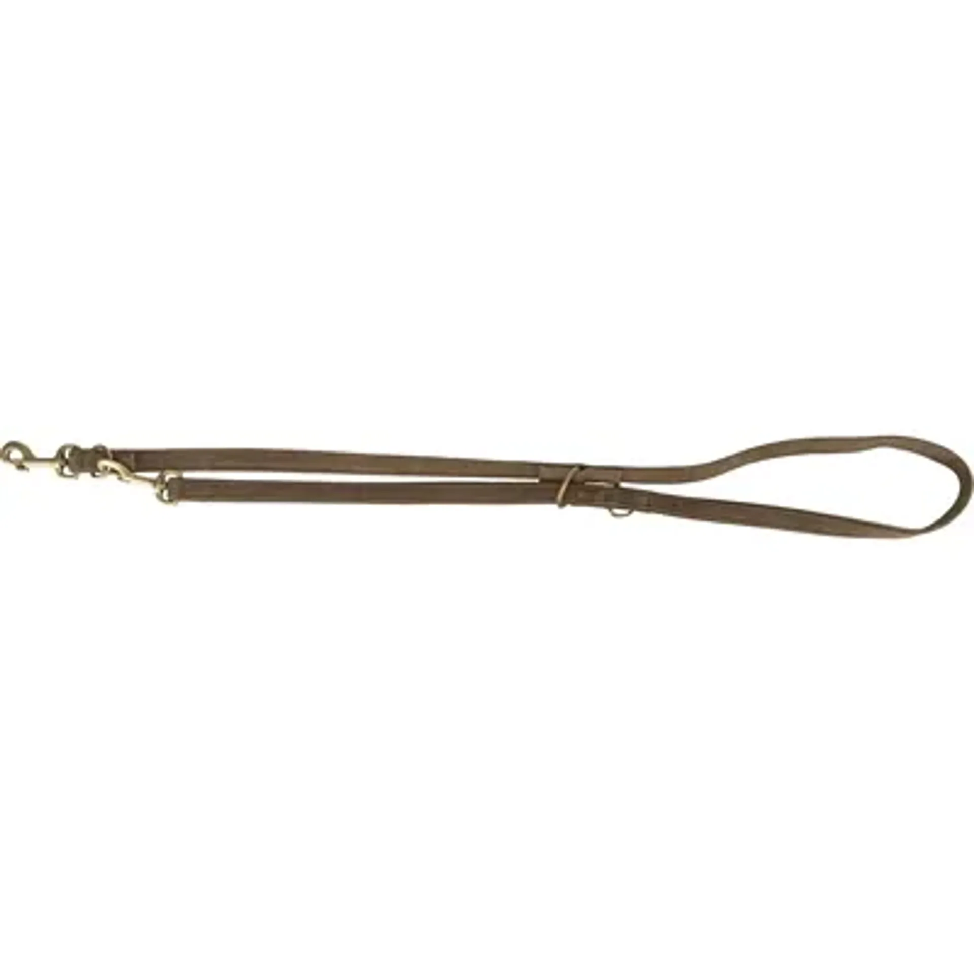 TRIXIE HONDENRIEM PURE VERSTELBAAR LEER BRUIN L-XL 200X2,5 CM