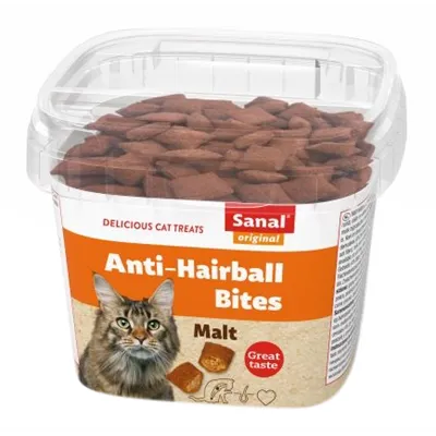 SANAL CAT HAIRBALL BITES CUP 75 GR SANAL CAT HAIRBALL BITES CUP 75 GR