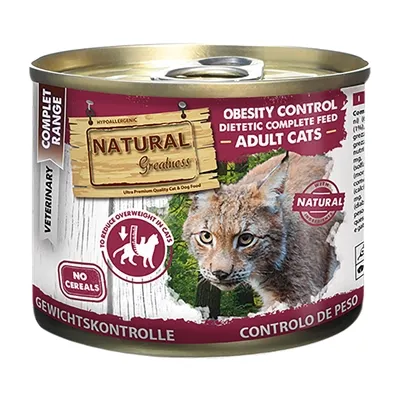 NATURAL GREATNESS CAT OBESITY CONTROL DIETETIC JUNIOR / ADULT 200 GR NATURAL GREATNESS CAT OBESITY CONTROL DIETETIC JUNIOR / ADULT 200 GR